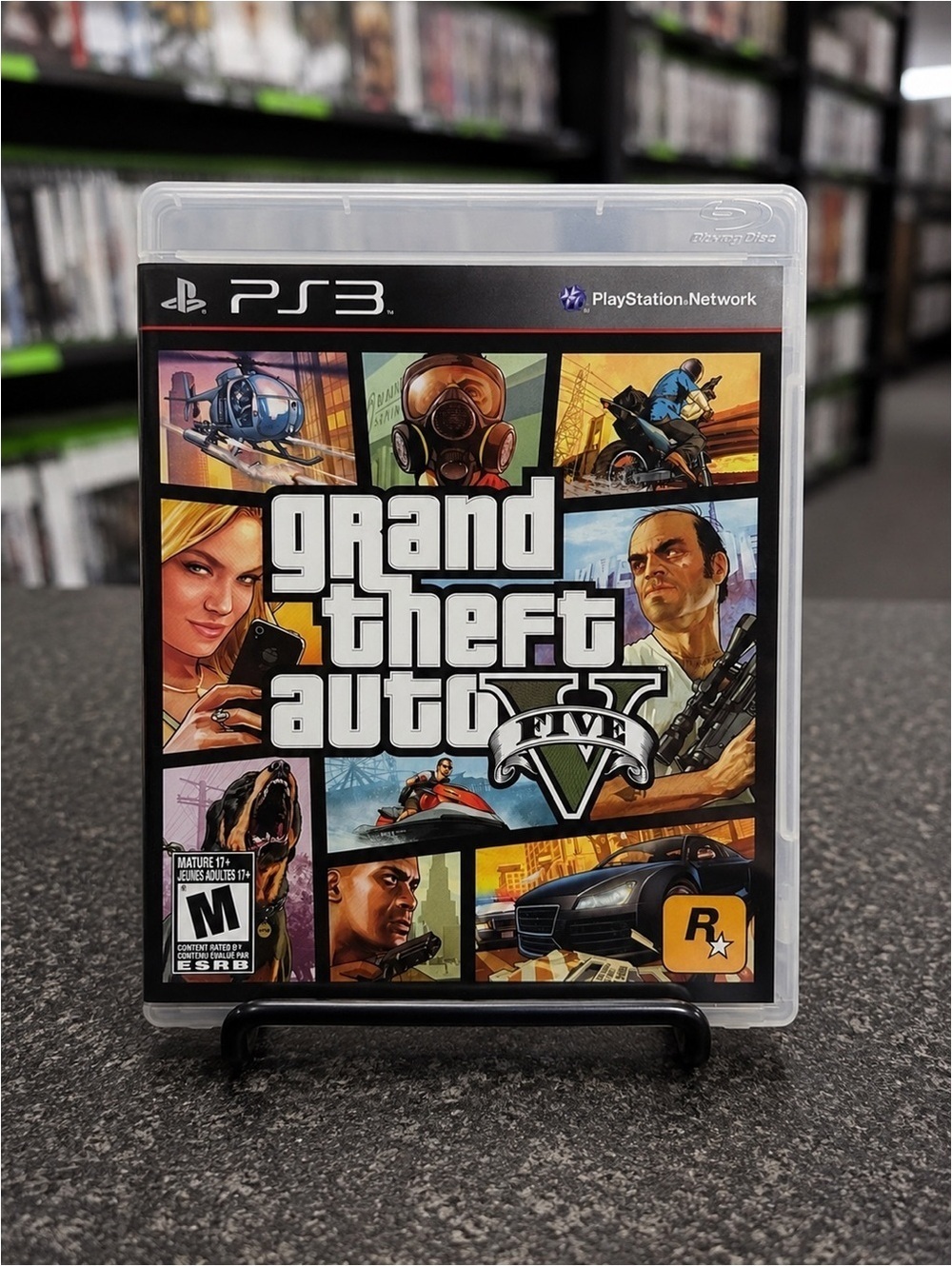 Grand Theft Auto V GTA 5 PS3 Tested Working w/ Map No Manual